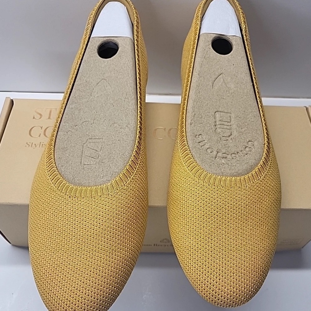 Stylish Yellow Flats for Women